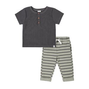 Modern Moments NEW Baby Boy T-Shirt & Pant, 2-Piece Outfit Set 24m 24 months